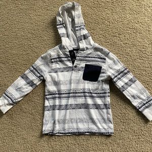 Boy striped light hoodie 4T